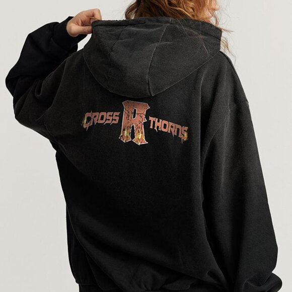 Fashion women's printed sweatshirt - Picture 4 of 4